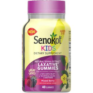 Senokot-S® Laxative Gummies – Mixed Berry Flavor (Natural Senna Extract)