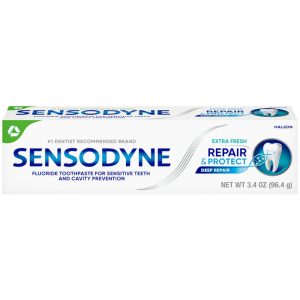 Sensodyne Repair & Protect Extra Fresh Fluoride Toothpaste For Sensitive Teeth, 3.4 Ounce