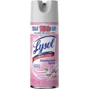 Lysol Disinfectant Spray, Early Morning Breeze Scent – 12.5 oz