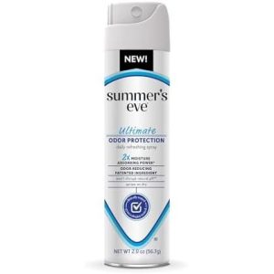 Summer's Eve Ultimate Odor Protection Dry Deodorant Spray 2.0 Oz