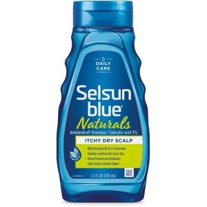 Selsun Blue Naturals Dandruff Shampoo, Itchy Dry Scalp - 11 Fl Oz