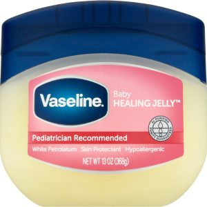 Vaseline® Baby Healing Petroleum Jelly – 13 oz Jar (Bulk Box of 24)
