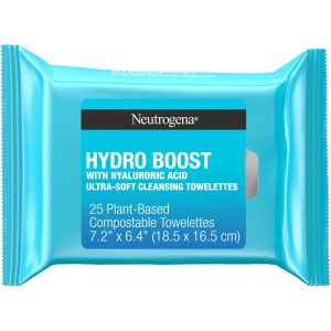Neutrogena Hydro Boost Face Cleansing & Makeup Remover Wipes