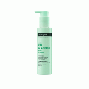 Neutrogena Skin Balancing Kaolin Clay Cleanser With 2% Polyhydroxy Acid (PHA), Mattifying & Conditioning Face Wash For Oily Skin, Paraben-Free, Soap-Free, Sulfate-Free, 6.3 Fl Oz