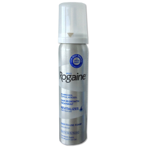 Rogaine Men’s 5% Minoxidil Topical Aerosol Hair Regrowth Treatment Foam, 3 Month Supply (Each Can 2.11 Ounce – 60 Gram)