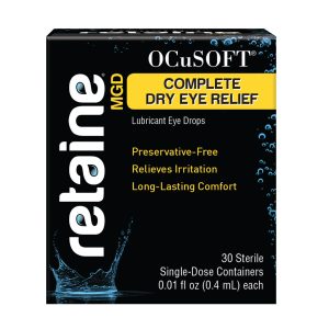 OCuSOFT Retaine MGD Complete Dry Eye Relief Lubricant Drops