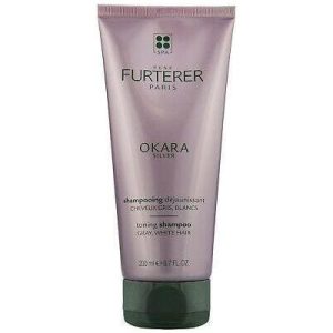 Rene Furterer OKARA SILVER toning shampoo  200 ml / 6.7 fl. oz.