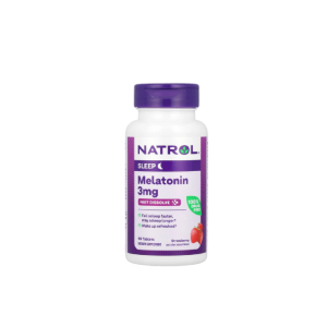 Natrol Melatonin 3mg Fast Dissolve Tablets, Sleep Aid, Cherry Flavor, 90 Count