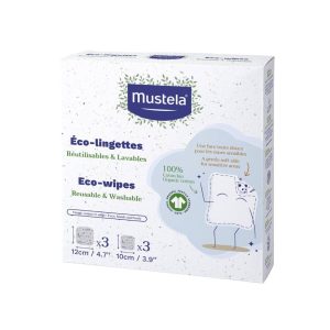 Mustela Eco Wipes Reusable And Washable