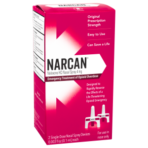Narcan Emergency Treatment Of Opioid Overdose Nasal Spray