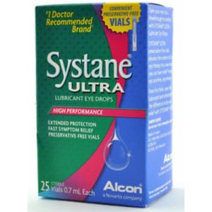 Systane® Ultra High Performance Lubricant Eye Drops – Preservative-Free Vials