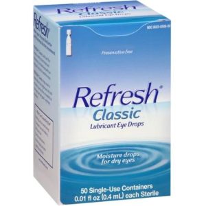 Refresh® Classic Lubricant Eye Drops – Preservative-Free (Single-Use Containers)
