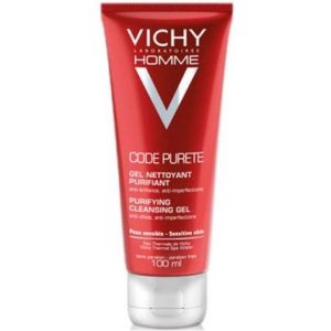 Vichy Homme Code Purete Purifying Gel Cleanser 100 ml
