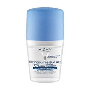 Vichy Deodorant Mineral Roll-on 48 Hour, 1.69 Oz