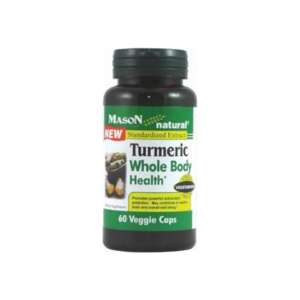 Mason Natural Standardized Extract Veggie Caps Turm 60 Ea Bottle
