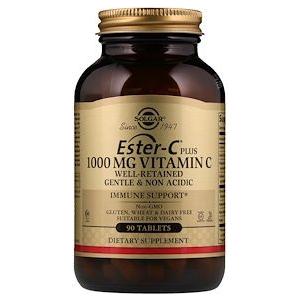 Solgar Ester-C Plus 1000mg Vitamin C 90 Tablets
