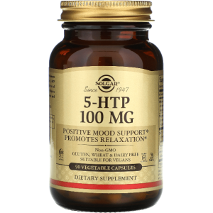 Solgar 5-HTP 100 mg 90 Vegetable Capsules