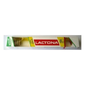 Lactona Toothbrush Natural 3 row, Hard, 1 Ea - 0.8 Oz