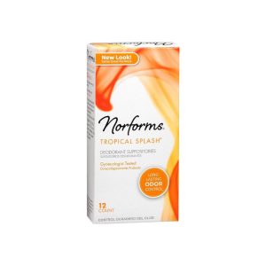 Norforms Feminine Deodorant Suppositories Island Escape