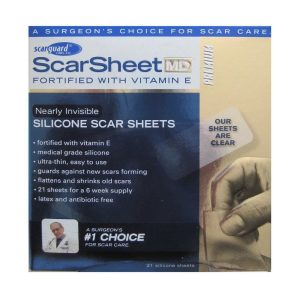 Scarguard  Md Silicone  Scarsheet 21Ct