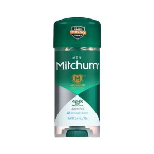 Mitchum Anti Perspirant & Deodorant Clear  Gel Unscent 3.4 Oz