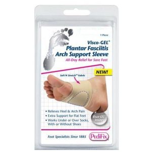 PediFix Plantar Visco-Gel Sleeve Arch Support Large/Xlarge 1 Count Each