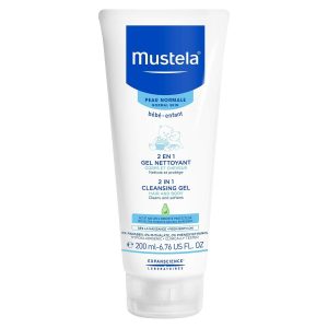 Mustela 2-in-1 Cleansing Gel  6.76 Oz