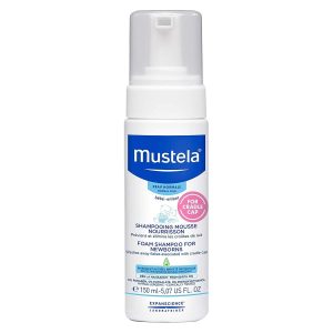 Mustela Baby Cradle Cap Foam Mousse Shampoo 5.07 Oz?
