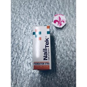 NAIL TEK Foundation XTRA Ridge Filling Nail Strengthener Base Coat 0.5 Oz