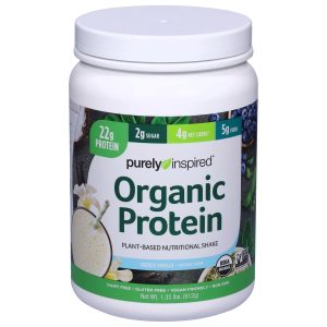 Purely Inspired Organic Protein Plant Based French Vanilla Nutritional Shakes 1.35 Lb