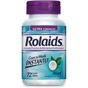 Rolaids Ultra Strength 1200, 72 Chewable Tablets