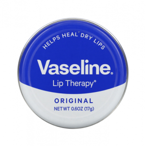 Vaseline Lip Therapy, Original, 0.6 Oz, Mini Tin (53647EA)