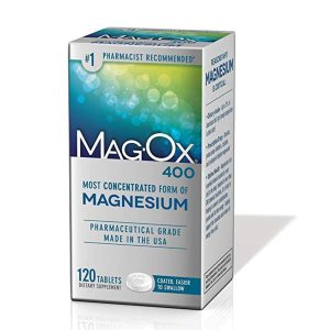 Mag-Ox 400 Magnesium Supplement – High Potency 400mg, 120 Tablets