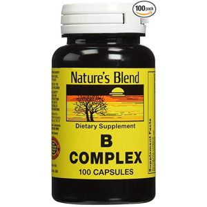 Nature's Blend B Complex Capsules - 100 Caps