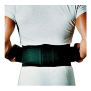 Sportaid Sport Aid 6 Inch Black Back Support Medium To Large - 1 Ea