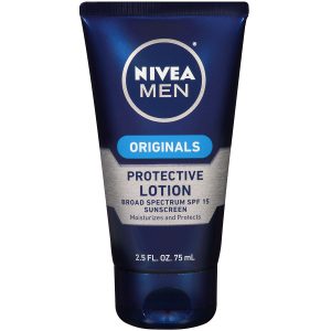 Nivea Men Maximum Hydration Protective Lotion SPF 15, 2.5 Fl. Oz