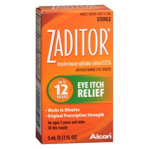Systane Zaditor  Eye Itch Relief  0.17 Fl Oz