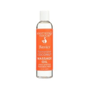 Soothing Touch Fractionated Coconut Massage Oil 8oz