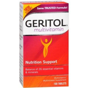 Geritol Multivitamin Nutrition Support Tablets - 100 ct