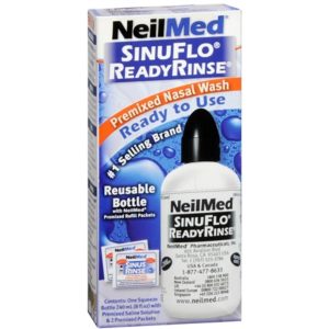 NeilMed Sinuflo Ready Rinse Premixed Nasal Wash Kit