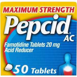 Pepcid AC, Acid Reducer, Maximum Strength, 20 Mg, Tablets