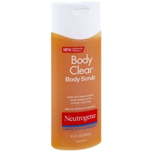 Neutrogena Clear Body Scrub With Salicylic Acid