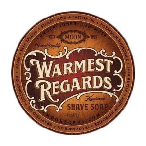 Moon Soaps Warmest Regards Shave Soap 6 Oz