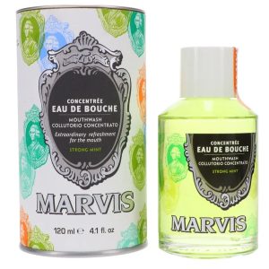 Marvis Strong Mint Concentrated Mouthwash 4.1 Oz