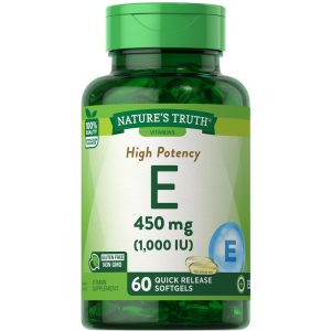 Nature's Truth Vitamin E Capsules 1000 IU