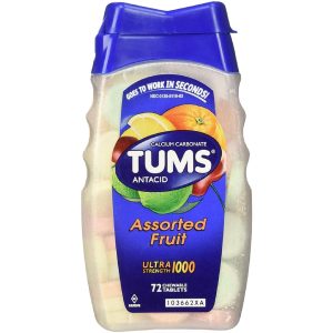 Tums® Ultra Strength 1000 – Assorted Fruit Antacid Chewable Tablets