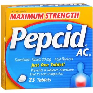Pepcid AC Acid Reducer, Maximum Strength, 20 Mg, Tablets