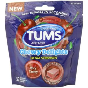 Tums® Chewy Delights Ultra Strength – Very Cherry Soft Chews