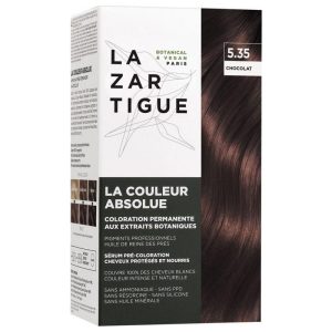 Lazartigue La Couleur Absolue Permanent Hair Color Kit 5.35 Chocolate