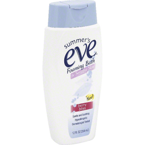 Summer's Eve Foaming Bath, For Sensitive Skin, Berry Bliss